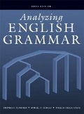 Cover: Analyzing English Grammar - Pearson