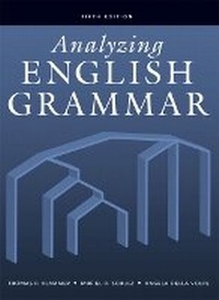 Enlarge image Cover: Analyzing English Grammar - Pearson