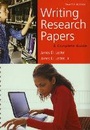 Cover: Writing Research Papers (spiral bound) - Pearson
