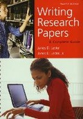 Cover: Writing Research Papers (spiral bound) - Pearson