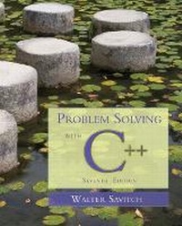 Enlarge image Cover: Problem Solving with C++ - Pearson