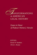 Cover: Transformations in American Legal History: 1 - Harvard Law School