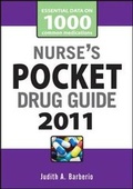 Cover: Nurse's Pocket Drug Guide 2011 - McGraw-Hill Medical