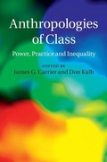 Cover: Anthropologies of Class - Cambridge University Press