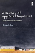 Cover: A History of Applied Linguistics - Routledge