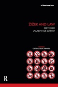 Cover: Zizek and Law - Routledge
