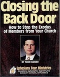 Cover: Closing the Back Door - Churchgrowth.Org (Send the Light)