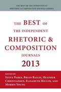 Cover: Best of the Independent Journals in Rhetoric and Composition 2013 - Parlor Press