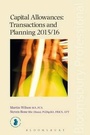 Cover: Capital Allowances: Transactions and Planning 2015/16 - Bloomsbury Professional
