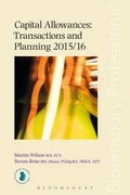 Cover: Capital Allowances: Transactions and Planning 2015/16 - Bloomsbury Professional