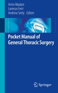 Bild: Pocket Manual of General Thoracic Surgery - Springer