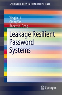 Abbildung von: Leakage Resilient Password Systems - Springer