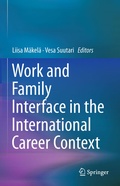 Cover: Work and Family Interface in the International Career Context - Springer
