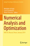 Cover: Numerical Analysis and Optimization - Springer