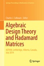Cover: Algebraic Design Theory and Hadamard Matrices - Springer