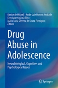 Cover: Drug Abuse in Adolescence - Springer