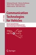 Cover: Communication Technologies for Vehicles - Springer