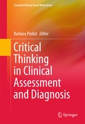 Cover: Critical Thinking in Clinical Assessment and Diagnosis - Springer