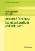 Cover: Advanced Functional Evolution Equations and Inclusions - Springer