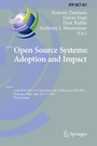 Cover: Open Source Systems: Adoption and Impact - Springer