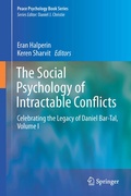 Cover: The Social Psychology of Intractable Conflicts - Springer
