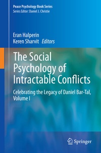 Enlarge image Cover: The Social Psychology of Intractable Conflicts - Springer
