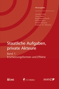 Abbildung von: Staatliche Aufgaben, private Akteure - C.F. Müller