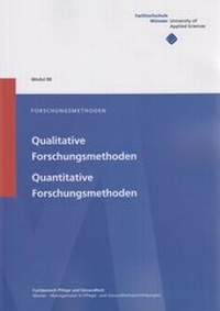 Enlarge image Cover: Forschungsmethoden - Verlag der FH Münster - Bereichsbibliothek Steinfurt
