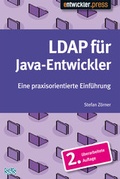 Cover: LDAP f&uuml;r Java Entwickler - Entwickler Press