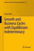 Cover: Growth and Business Cycles with Equilibrium Indeterminacy - Springer