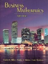 Abbildung von: Business Mathematics - Pearson