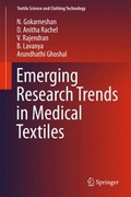 Cover: Emerging Research Trends in Medical Textiles - Springer