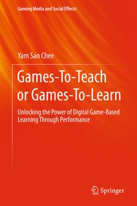 Enlarge image Cover: Games-To-Teach or Games-To-Learn - Springer