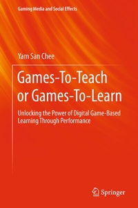 Enlarge image Cover: Games-To-Teach or Games-To-Learn - Springer