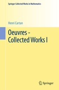Cover: Oeuvres - Collected Works I - Springer
