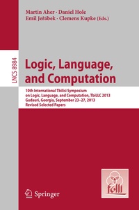 Abbildung von: Logic, Language, and Computation - Springer