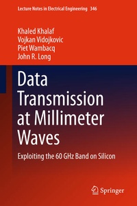Enlarge image Cover: Data Transmission at Millimeter Waves - Springer