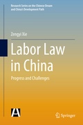Cover: Labor Law in China - Springer