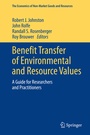 Cover: Benefit Transfer of Environmental and Resource Values - Springer