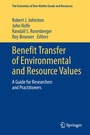 Cover: Benefit Transfer of Environmental and Resource Values - Springer