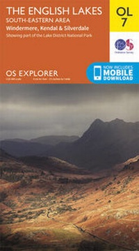 Abbildung von: The English Lakes - South-Eastern Area, Windermere, Kendal & Silverdale - Ordnance Survey