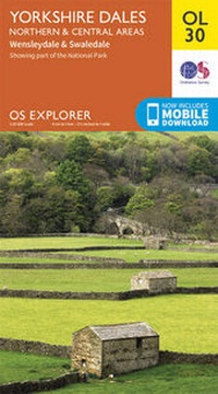Abbildung von: Yorkshire Dales - Northern & Central Areas, Wensleydale & Swaledale - Ordnance Survey