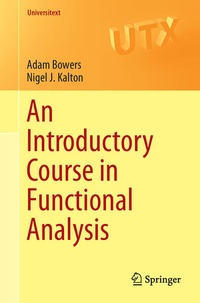Enlarge image Cover: An Introductory Course in Functional Analysis - Springer