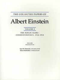 Enlarge image Cover: The Collected Papers of Albert Einstein, Volume 8 (English) - Princeton University Press