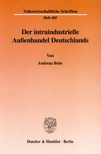 Abbildung von: Der intraindustrielle Außenhandel Deutschlands - fibre