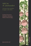 Cover: Adel im 18. Jahrhundert - Studien Verlag