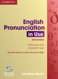 Cover: English Pronunciation in Use Elementary Book with Answers, 5 Audio CDs and CD-ROM - Cambridge University Press