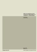 Cover: Einfluss der Rissbildung auf die dynamischen Eigenschaften von Leichtbeton- und Betonbalken - Birkh&auml;user