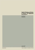 Cover: Neuartige Belastungs- und Messeinrichtungen f&uuml;r Schwingungsversuche an armierten und vorgespannten Betonpr&uuml;fk&ouml;rpern - Birkh&auml;user