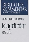 Cover: Klagelieder (Threni) - Vandenhoeck & Ruprecht